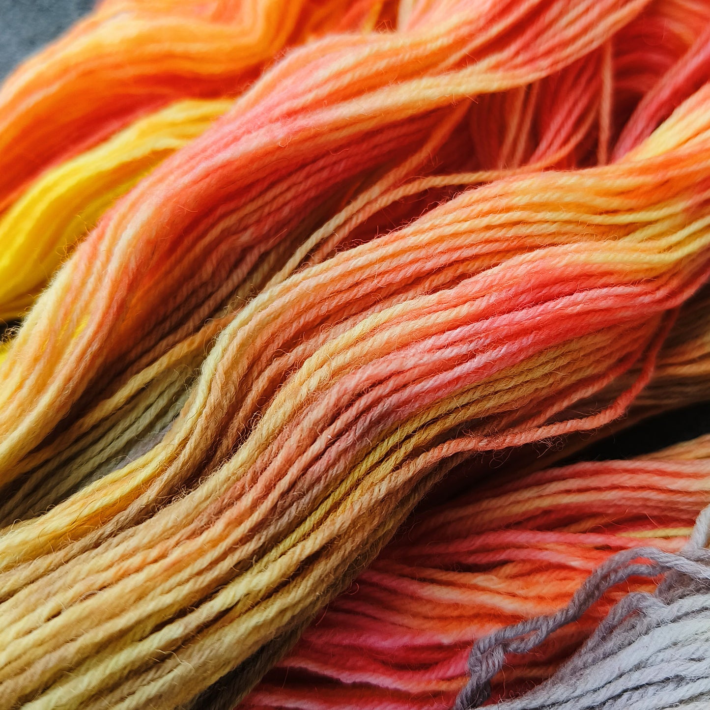 Hand dyed sock yarn wool 100g